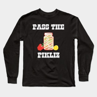 Pass The Pikliz Haiti Thanks Giving Haitian Long Sleeve T-Shirt